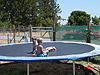 Another picture of Tyler and Brett on the trampoline