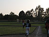 Tyler running to first base