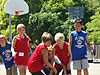 Tyler playing basketball