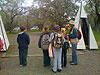 Tyler's group listening to the docent