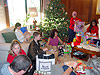 Opening presents on Christmas