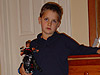 Tyler before leaving to school on class picture day