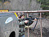 Tyler shooting the AR-15