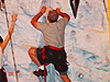 Ken rock climbing at the ESPN Zone