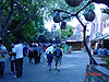 Tyler and Ken walking through Adventureland