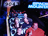Tyler, Dave, Tanya, and Ken on Space Mountain