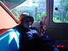 Tyler on the Monorail