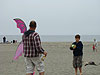 Ken and Tyler with the kite