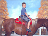 Tyler on the pony ride