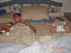 Tyler and Jordan asleep