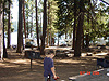 Tyler in our campsite