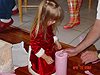 Jordan opening gifts