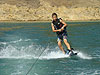 Kevin wakeboarding