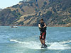 Tyler wakeboarding