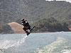 Tyler wakeboarding