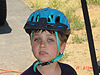 Tyler wearing his bike helmut