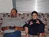 Ken and Tyler playing Xbox