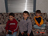 Riley, Tyler, and Destry playing Xbox in our trailer