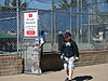Tyler outside the batting cages