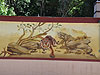 My mom's old mural on the old Monte Rio school