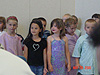 The first grade getting ready to sing