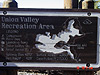 The sign for Union Valley Recreation Area