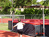 Tyler doing the high jump