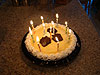 Tyler's birthday pie