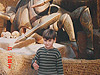 Tyler in front of the Scorpion King Tomb