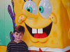 Tyler with SpongeBob