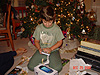 Tyler opening up another CD for his PSP
