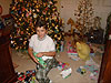 Tyler and Jordan opening gifts