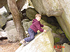Tyler still pretending to be a rock climber
