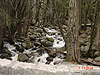 The creek flowing from Bridalveil Falls