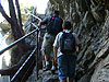The last few steps to the top of Vernal Falls
