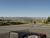 A distant view of Mono Lake from Lee Vining