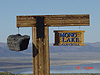 The sign for Mono Lake