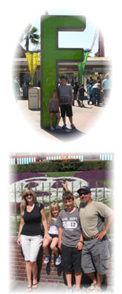 Us at Disneyland & California Adventure