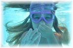 Jordan Swimming Underwater
