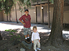 Tyler and Jordan at the lodge