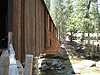 An old covered bridge at Wawona